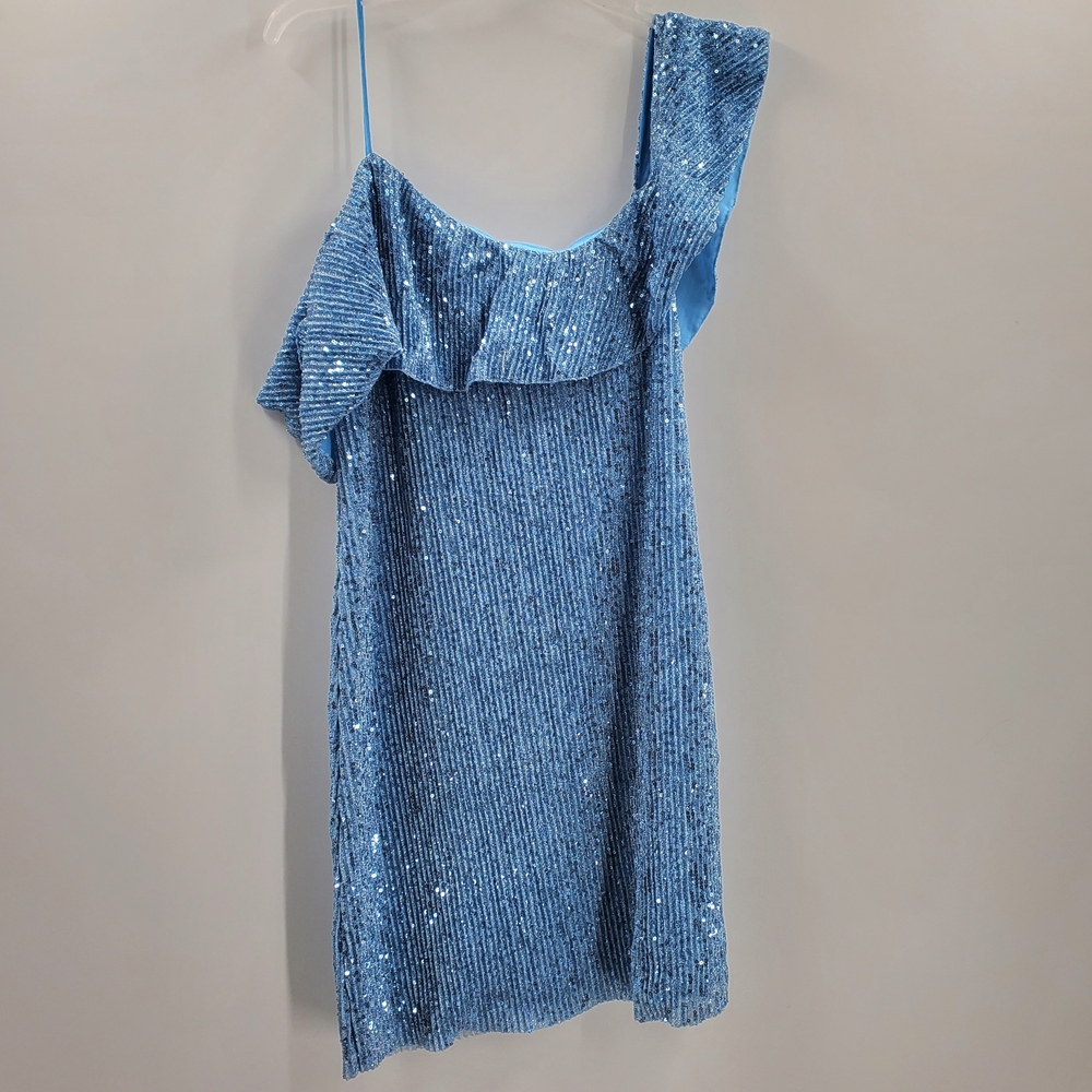 Stine Goya Blue Sequins Jersey
